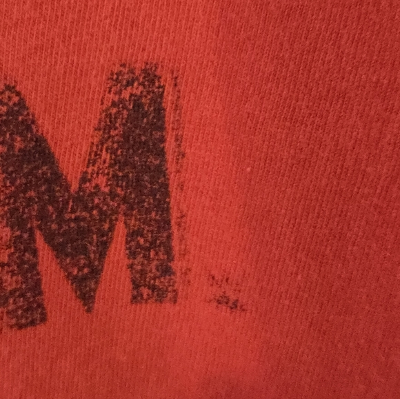 WWE Rob Van Dam Yin Yang Fight T Shirt Size Youth Medium Red WWF ECW - Picture 4 of 7